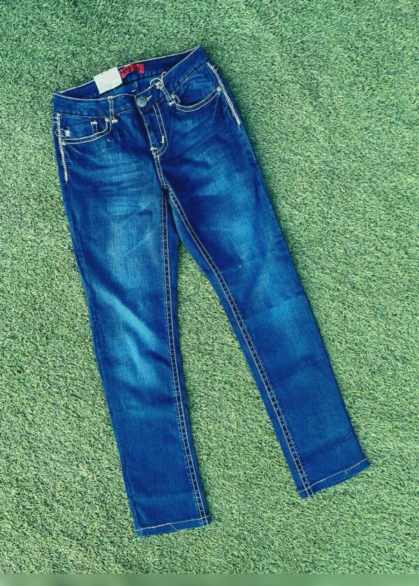 Classic Dark Blue Slim Fit Jeans 👖✨